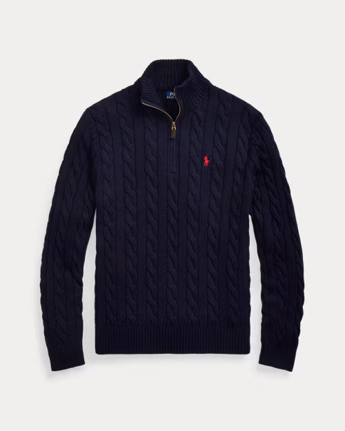 Fashion Zip Cotton Sweater - New Collection