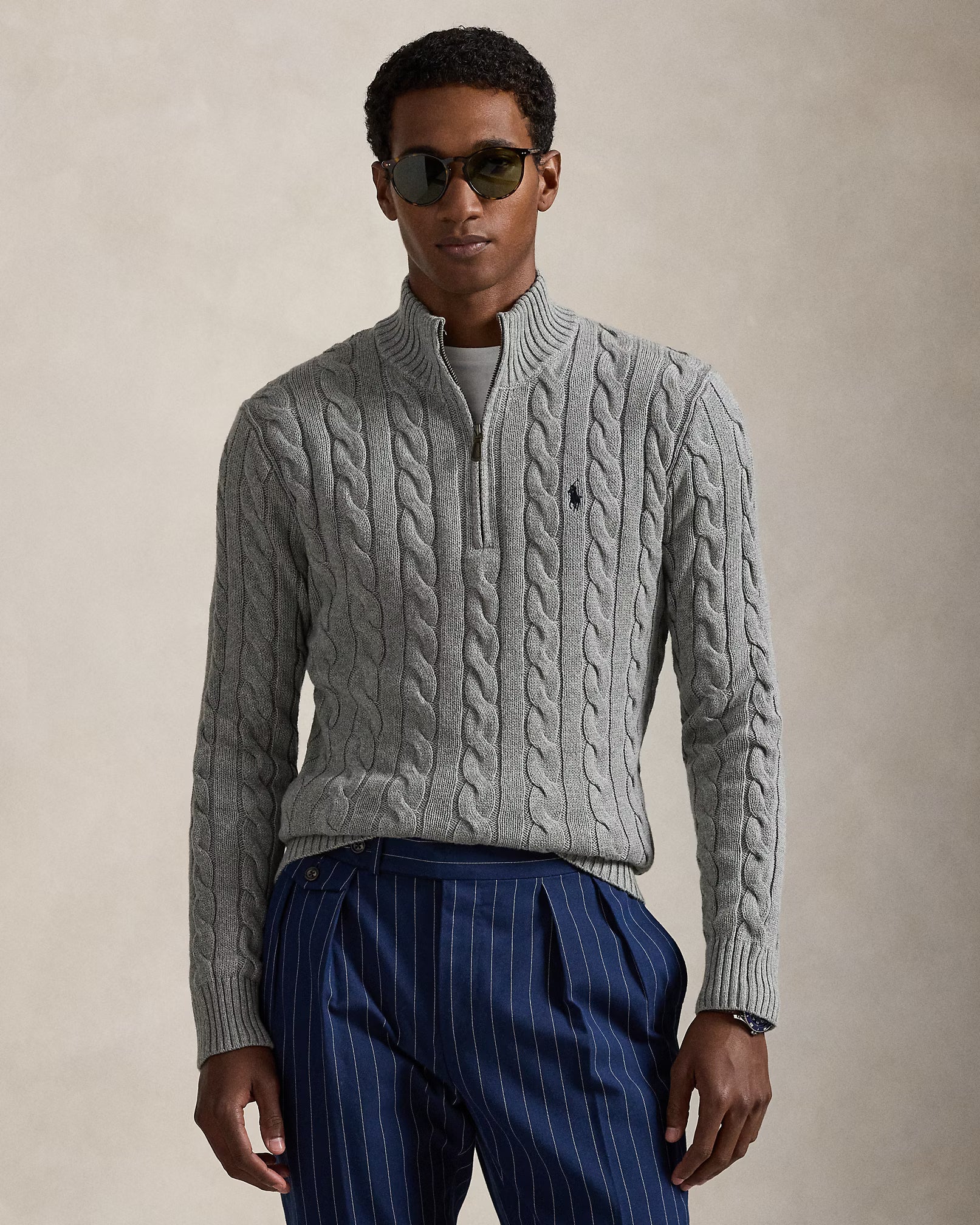 Fashion Zip Cotton Sweater - New Collection