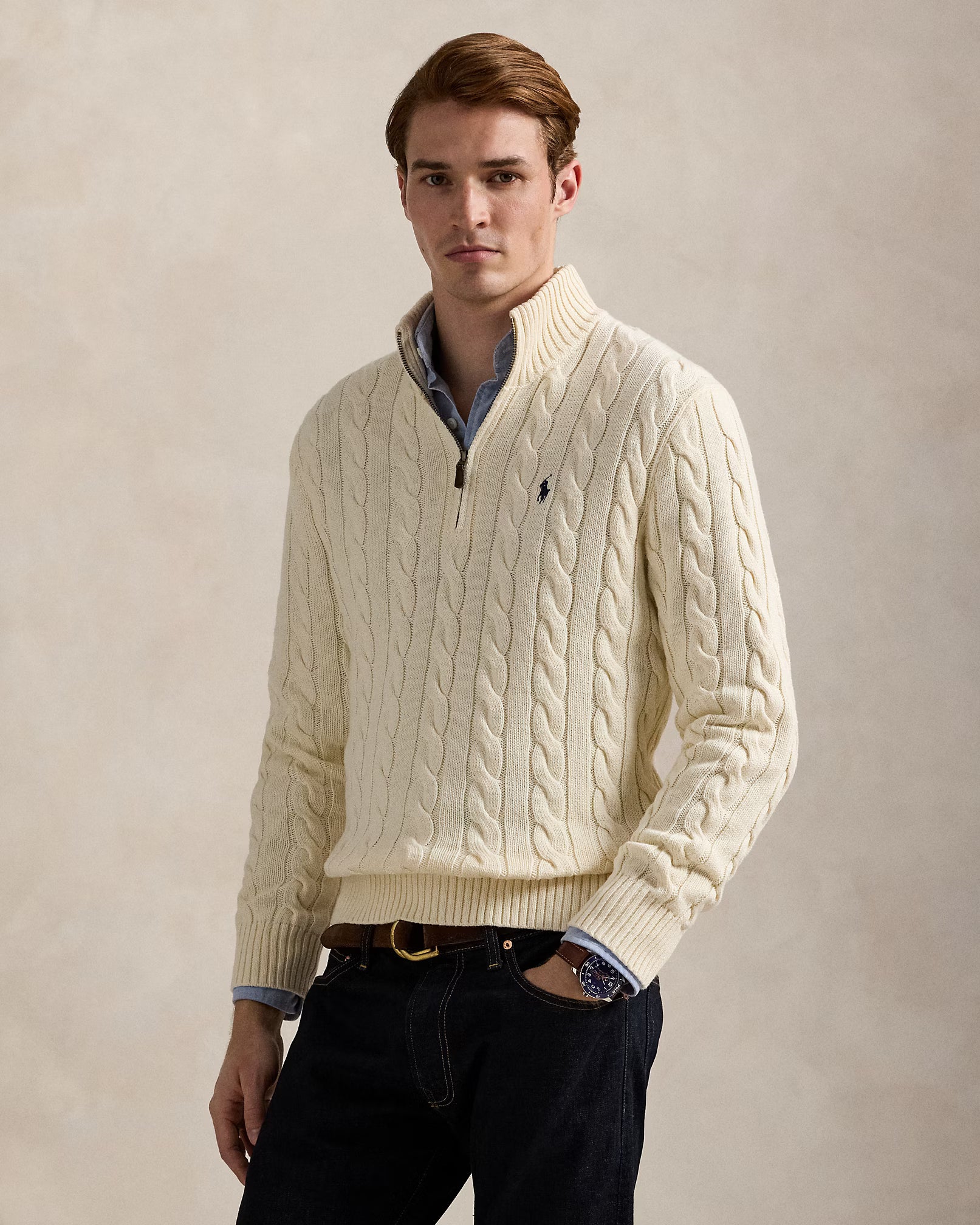 Fashion Zip Cotton Sweater - New Collection